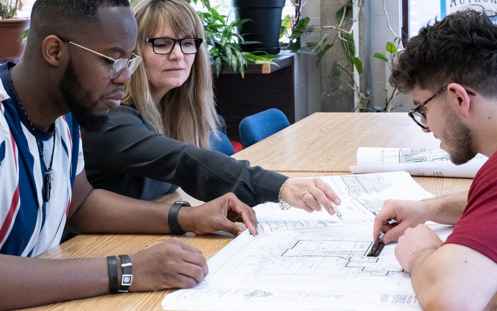 Étudiants de Techniques d'aménagement et d'urbanisme au Cégep de Rosemont