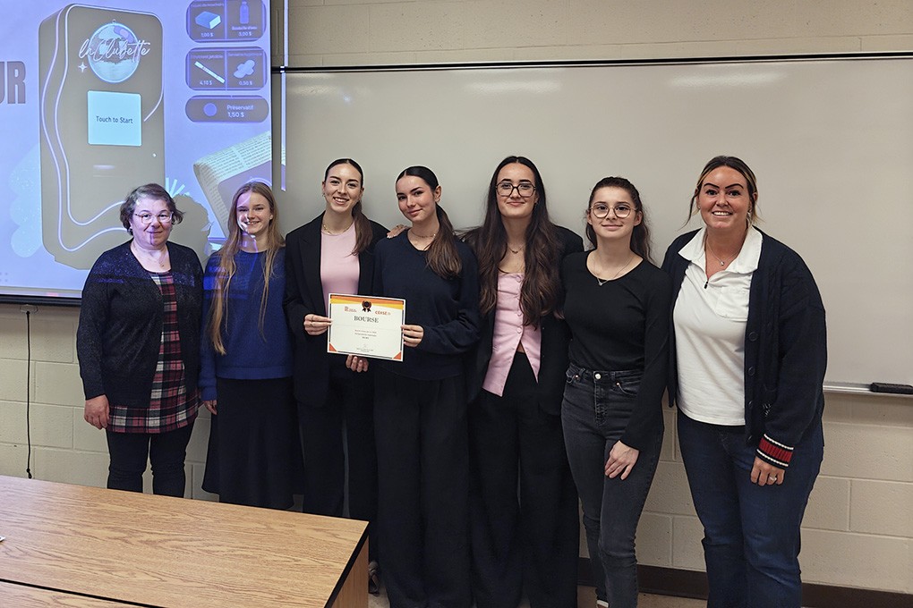 L'équipe La Clubette a remporté une bourse de 250$